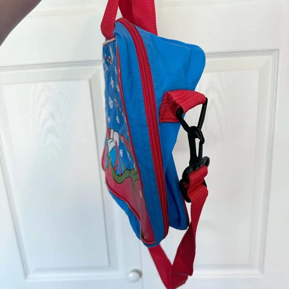 Vintage NEW Walt Disney Co Mickey Mouse Christmas Kid’s Carry On Messenger Bag